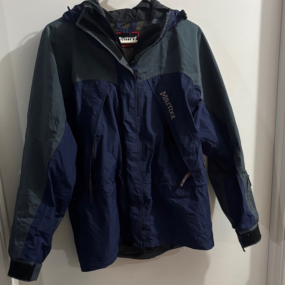 Marmot Navy and Charcoal Jacket